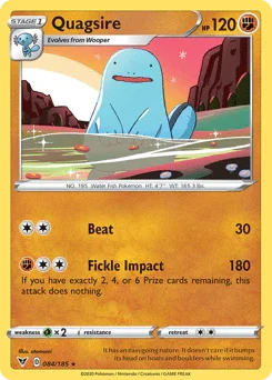 Quagsire (084/185) [Sword & Shield: Vivid Voltage] - for just $0.10! 