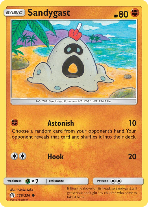 Sandygast (126/236) [Sun & Moon: Cosmic Eclipse] - for just $0.10! 