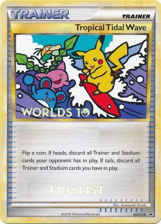 Tropical Tidal Wave (HGSS18) (Finalist) [HeartGold & SoulSilver: Black Star Promos] - for just $0.10! 