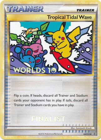 Tropical Tidal Wave (HGSS18) (Finalist) [HeartGold & SoulSilver: Black Star Promos] - Just $0.10! Shop now at Retro Gaming of Denver