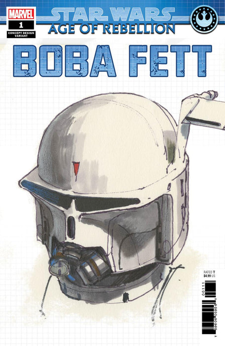 STAR WARS AGE OF REBELLION BOBA FETT #1 CONCEPT VAR 5/8/2019 - for just $3.99! 