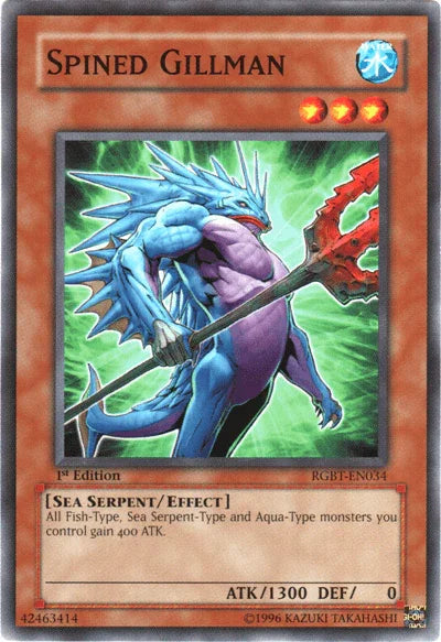 Spined Gillman [RGBT-EN034] Common - for just $0.50! 
