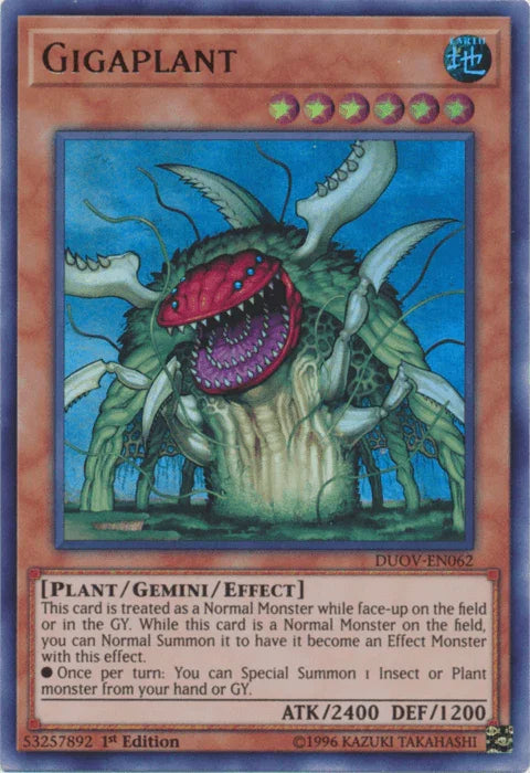 Gigaplant [DUOV-EN062] Ultra Rare - for just $0.20! 