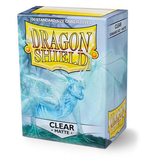 Dragon Shield: Standard 100ct Sleeves - Clear (Matte) - Just $8.95! Shop now at Retro Gaming of Denver