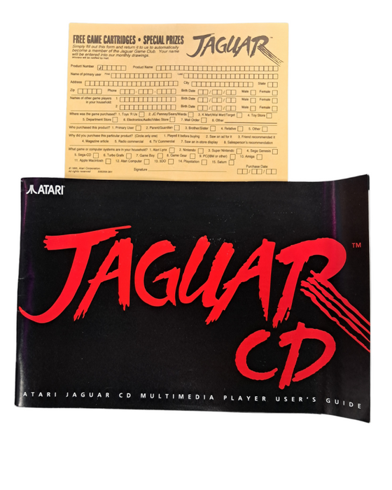 Atari Jaguar CD System [Complete in Box] – [JAG] - for just $1599.99! 
