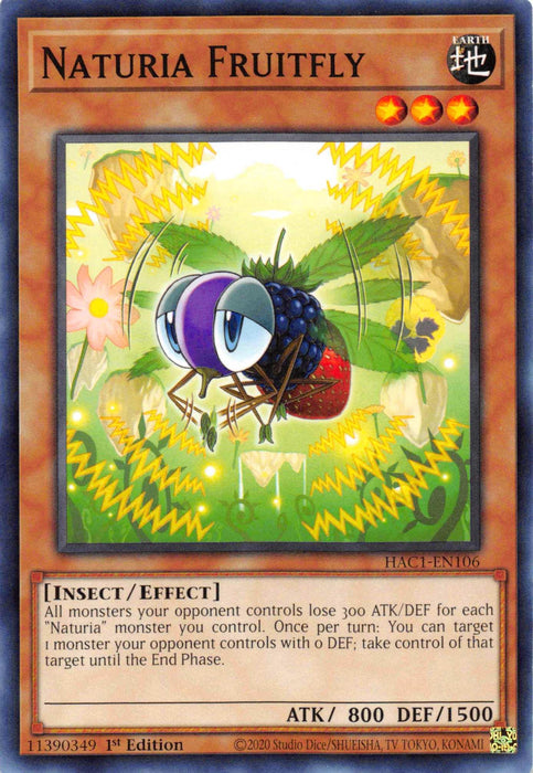 Naturia Fruitfly [HAC1-EN106] Common - for just $0.10! 