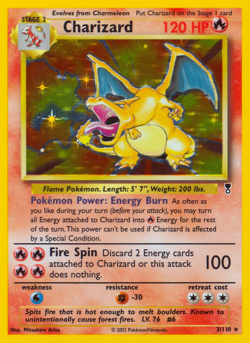 Charizard (3/110) [Legendary Collection] - Just $140! Shop now at Retro Gaming of Denver