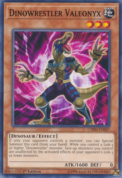 Dinowrestler Valeonyx [CHIM-EN007] Common - for just $0.10! 