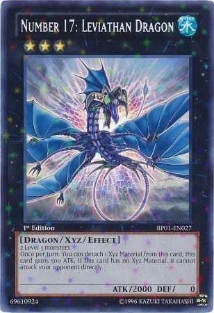 Number 17: Leviathan Dragon [BP01-EN027] Starfoil Rare - for just $0.35! 
