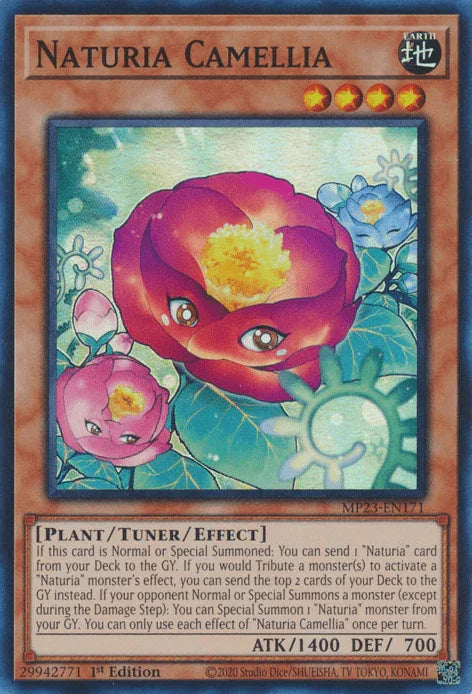 Naturia Camellia [MP23-EN171] Super Rare - for just $0.10! 