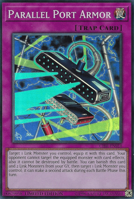 Parallel Port Armor [CIBR-ENSE4] Super Rare - for just $0.10! 