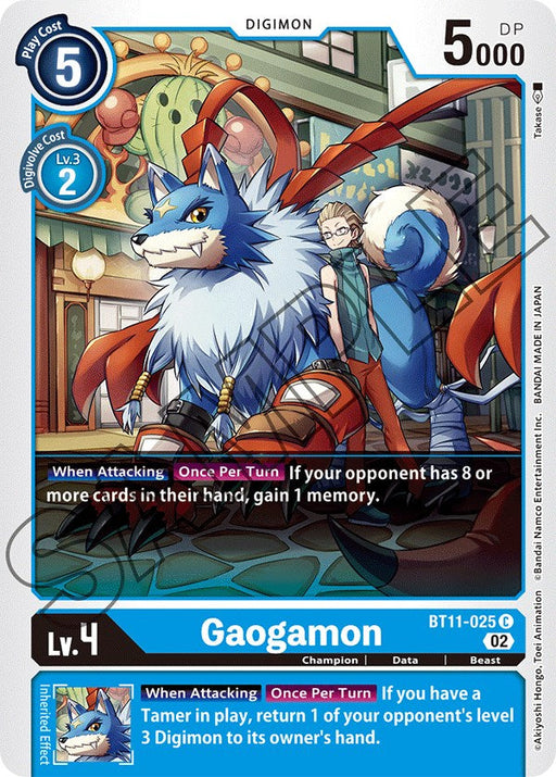 Gaogamon [BT11-025] [Dimensional Phase] - Just $0.09! Shop now at Retro Gaming of Denver