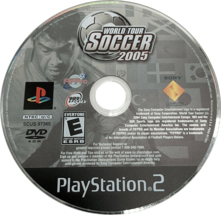 World Tour Soccer 2005 – PlayStation 2 (PS2) - for just $2.99! 