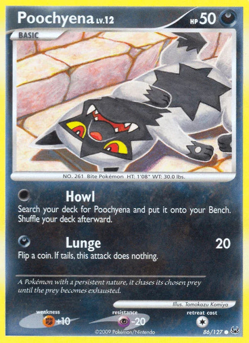 Poochyena (86/127) [Platinum: Base Set] - for just $0.70! 