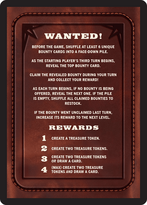 Bounty: Rissa "Blades" Lee // Bounty Rules Double-Sided Token [Outlaws of Thunder Junction Commander Tokens] - for just $0.15! 