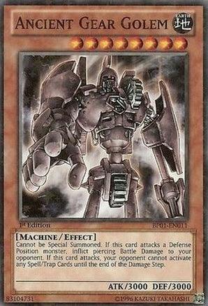 Ancient Gear Golem [BP01-EN011] Starfoil Rare - for just $0.20! 
