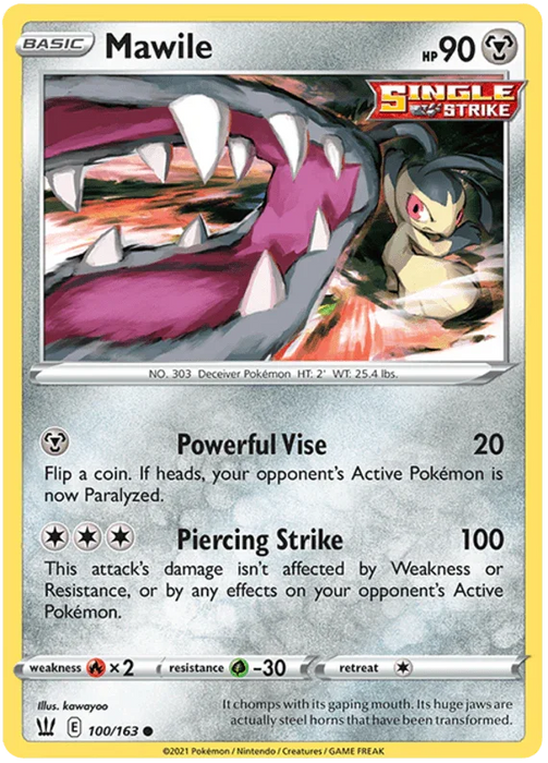 Mawile (100/163) [Sword & Shield: Battle Styles] - for just $0.10! 