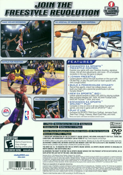 NBA Live 2004 – PlayStation 2 (PS2) - for just $5.99! 