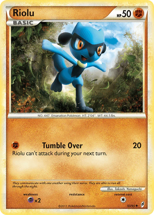 Riolu (50/95) [HeartGold & SoulSilver: Call of Legends] - for just $0.20! 