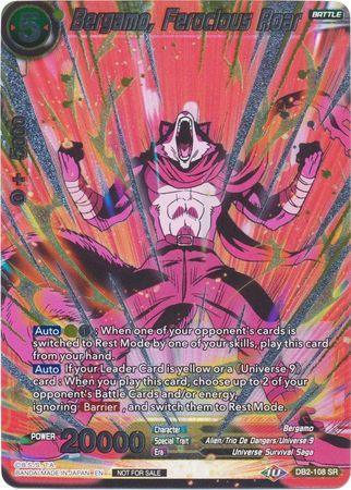 Bergamo, Ferocious Roar (Vicious Rejuvenation Revival Pack) (DB2-108) [Promotion Cards] - for just $0.30! 