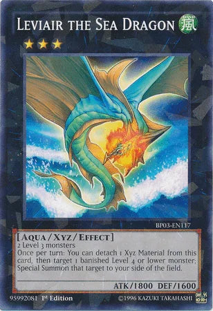 Leviair the Sea Dragon [BP03-EN117] Shatterfoil Rare - for just $1.45! 