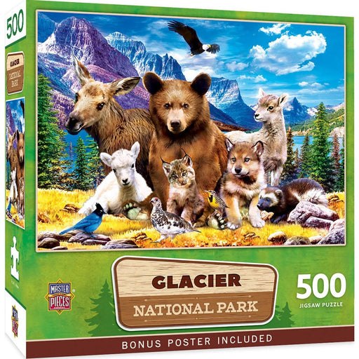 Glacier National Park 500 Piece Jigsaw Puzzle - for just $14.99! 