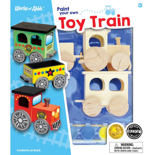 Toy Train Wood Craft & Paint Kit - for just $19.99! 