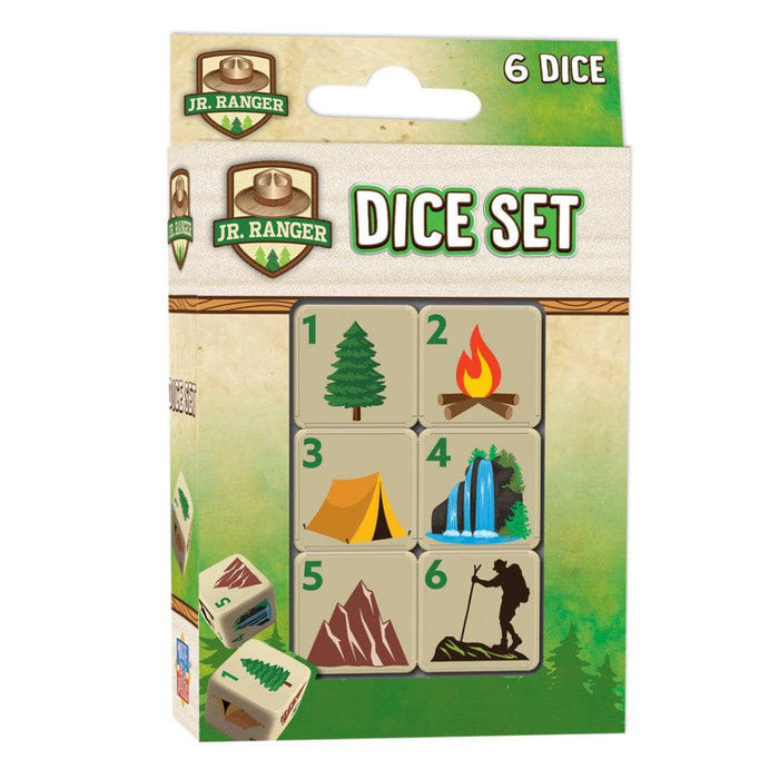 Jr. Ranger 6 Piece D6 Gaming Dice Set - for just $7.99! 