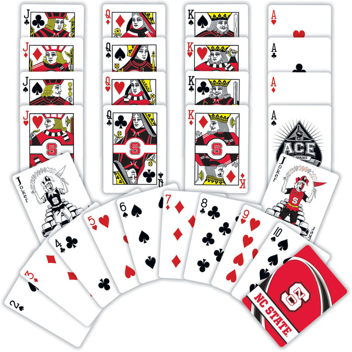 NC State Wolfpack Playing Cards - 54 Card Deck - Just $6.99! Shop now at Retro Gaming of Denver