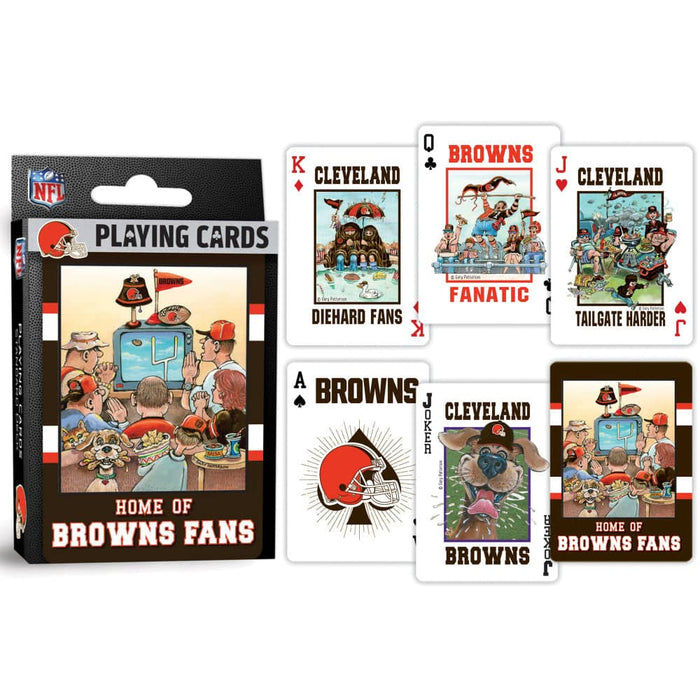 Cleveland Browns Fan Deck Playing Cards - 54 Card Deck - for just $7.99! 