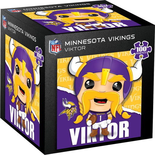 Viktor - Minnesota Vikings Mascot 100 Piece Jigsaw Puzzle - Premium 100 Piece - Just $7.99! Shop now at Retro Gaming of Denver