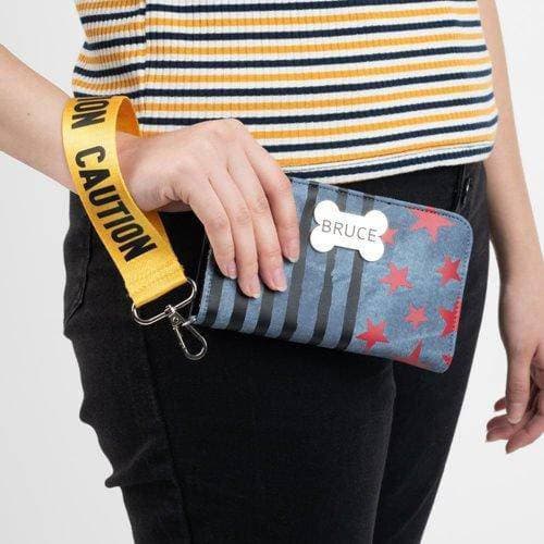 Birds of Prey Harley Quinn Caution Tape Tech Wallet - for just $20.99! 