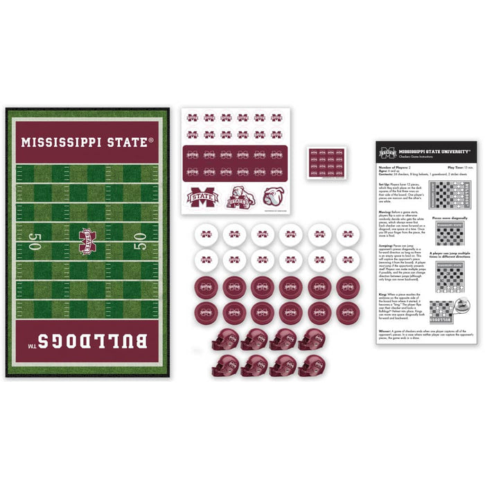 Mississippi State Bulldogs Checkers Board Game - for just $19.99! 