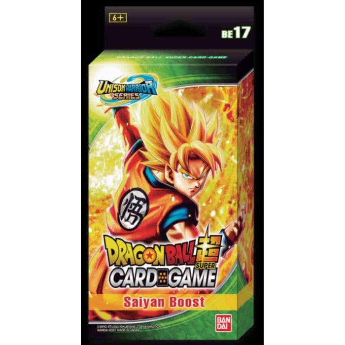 Dragon Ball Super TCG: Expansion Set 17 Saiyan Boost - 1 Pack - for just $17.99! 