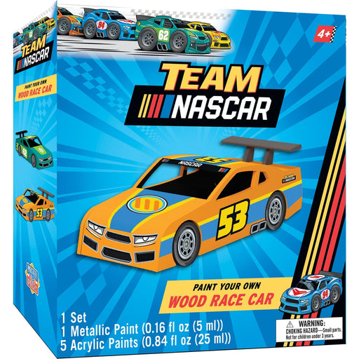 NASCAR - Wood Race Car Craft Set - for just $12.99! 