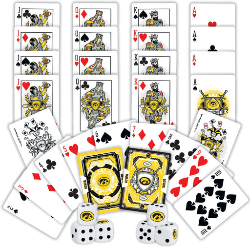 Iowa Hawkeyes - 2-Pack Playing Cards & Dice Set - Premium Dice & Cards Sets - Just $19.99! Shop now at Retro Gaming of Denver