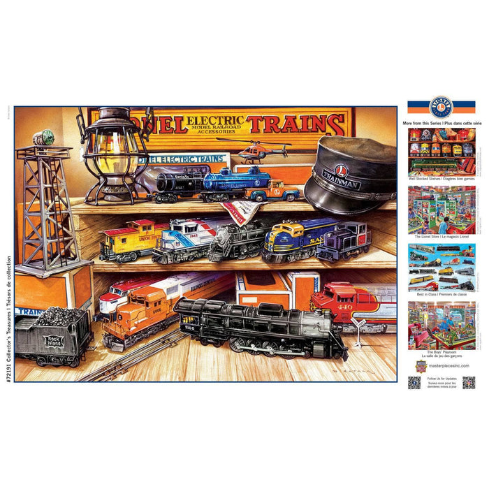 Lionel Trains - Collector's Treasures 1000 Piece Jigsaw Puzzle - for just $16.99! 