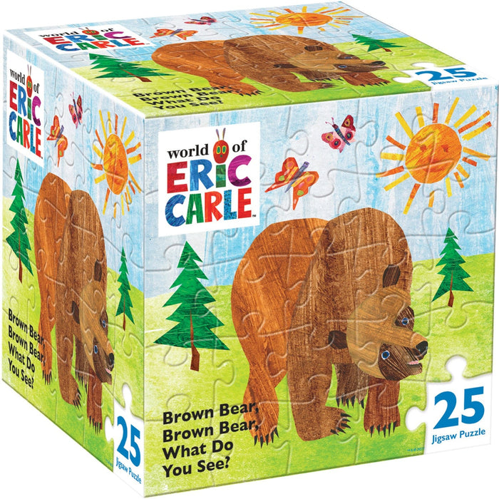 World of Eric Carle - Brown Bear 25 Piece Jigsaw Puzzle - for just $7.99! 