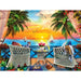 Paradise Beach - On the Balcony 550 Piece Jigsaw Puzzle - Just $14.99! Shop now at Retro Gaming of Denver