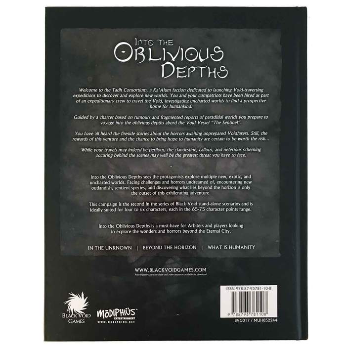 Black Void: Into The Oblivious Depths - for just $24.99! 