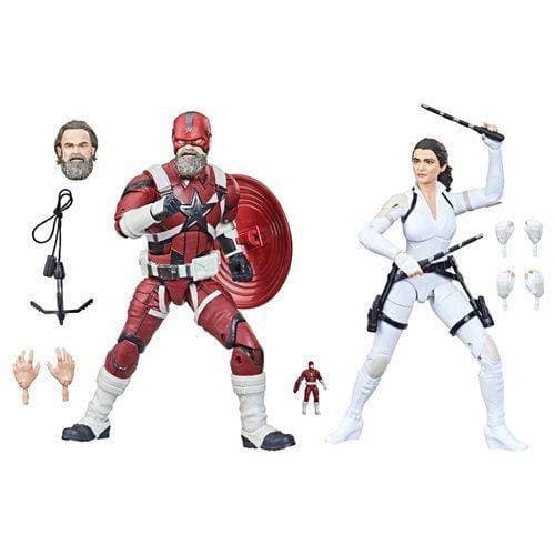Black Widow Marvel Legends 6-Inch Red Guardian and Melina Vostkoff Action Figures - for just $54.67! 