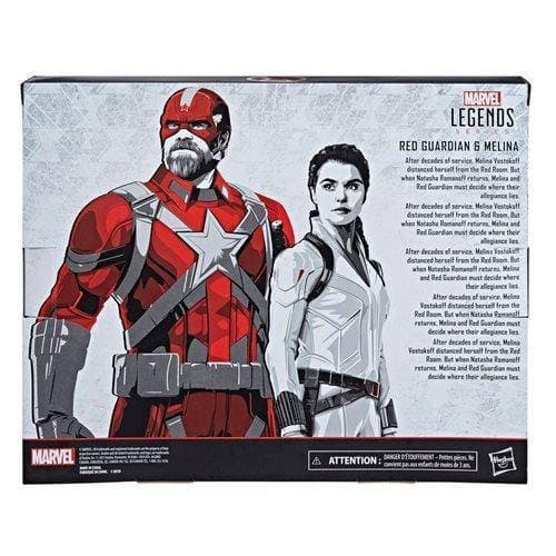 Black Widow Marvel Legends 6-Inch Red Guardian and Melina Vostkoff Action Figures - for just $54.67! 