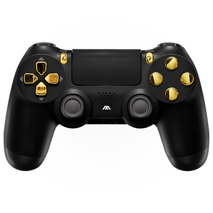 MODDEDZONE BLACK GOLD EXTREME PS4 SMART PRO MODDED CONTROLLER - for just $159.99! 