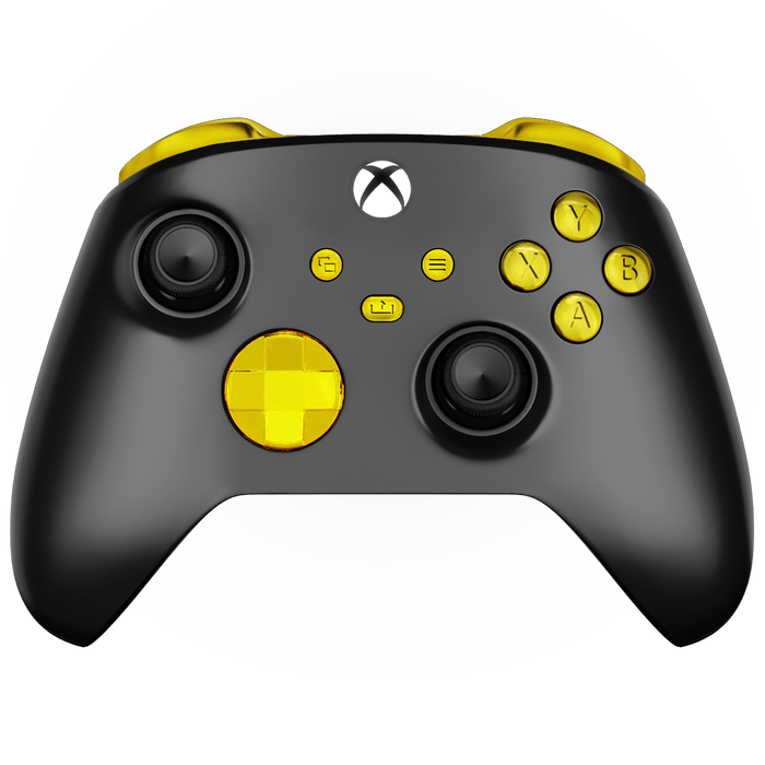 BLACK GOLD XBOX SERIES X CUSTOM MODDED CONTROLLER - Just $99.99! Shop now at Retro Gaming of Denver