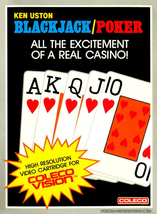Ken Uston Blackjack-Poker (Colecovision) - for just $0! 