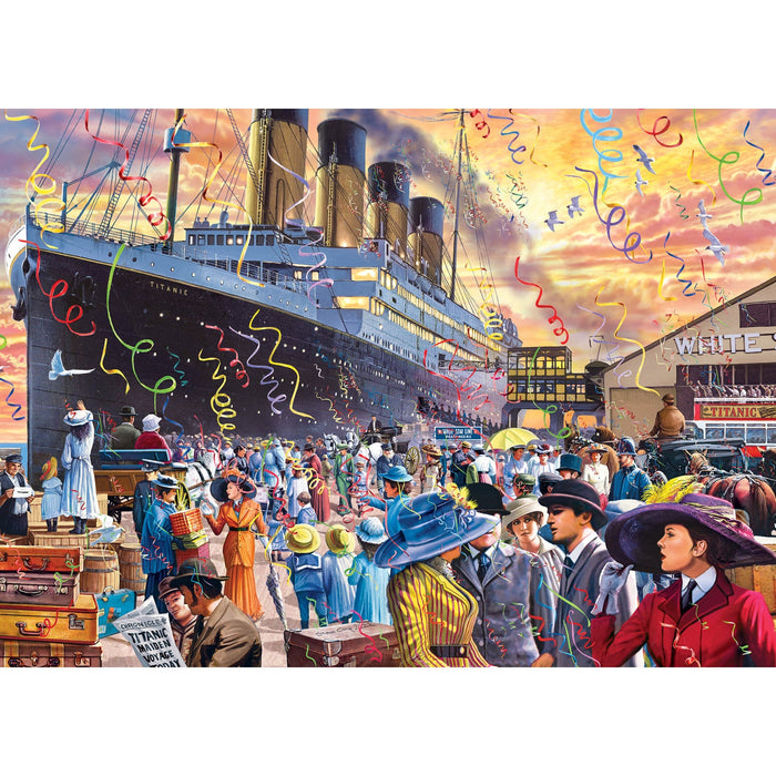 Titanic - Underway 1000 Piece Jigsaw Puzzle - Just $16.99! Shop now at Retro Gaming of Denver