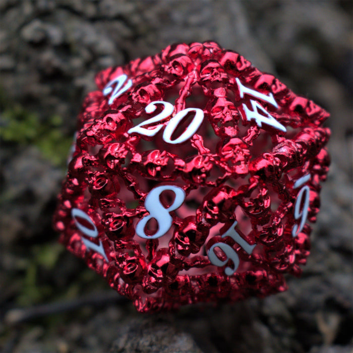 Blood Skull Hollow 50MM D20 - Just $39.99! Shop now at Retro Gaming of Denver