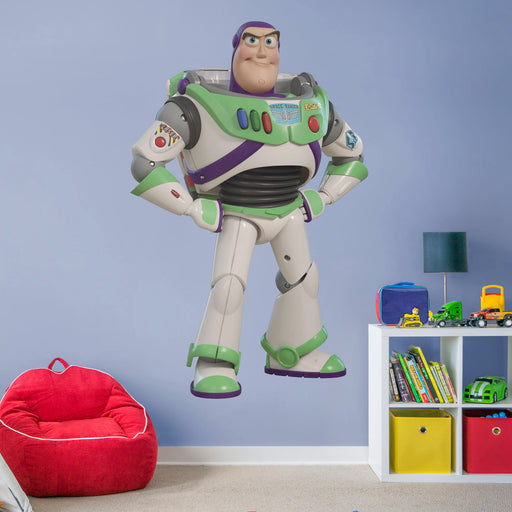 Toy Story 4: Buzz Lightyear - Officially Licensed Disney/PIXAR Removable Wall Decal - Premium Vinyl Die-Cut Character - Just $69.99! Shop now at Retro Gaming of Denver