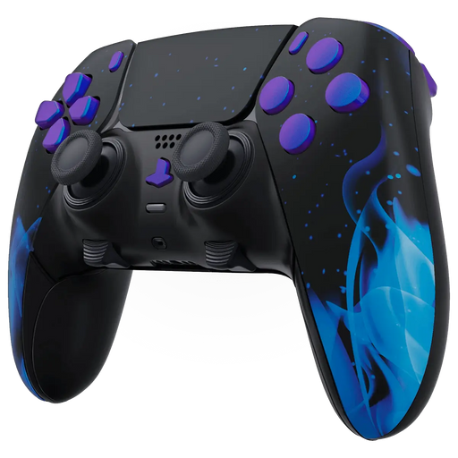 MODDEDZONE BLUE FIRE PS5 DualSense Edge Custom Modded Wireless Controller - for just $269.99! 