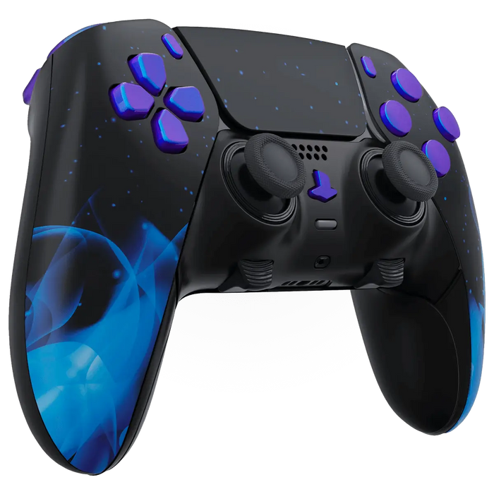 MODDEDZONE BLUE FIRE PS5 DualSense Edge Custom Modded Wireless Controller - for just $269.99! 